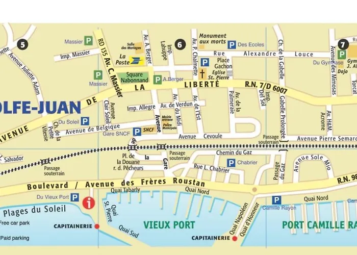 Daire Azur Elegance, Piscine & Plages *